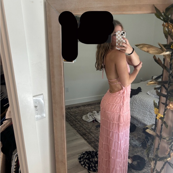 Peppermayo Blush Backless Maxi Dress - Picture 2 of 2
